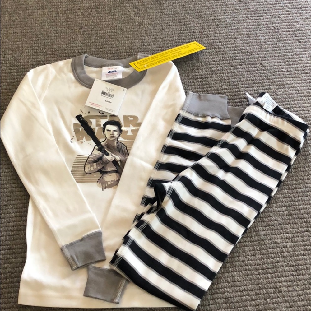 NWT Hanna Andersson Rey Pajamas Size 6-7